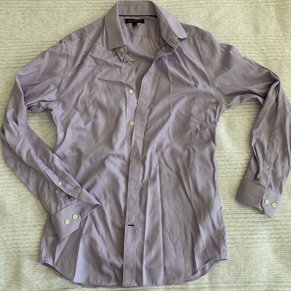 Banana Republic Men’s Non-Iron Tailored Slim Fit Shirt - M